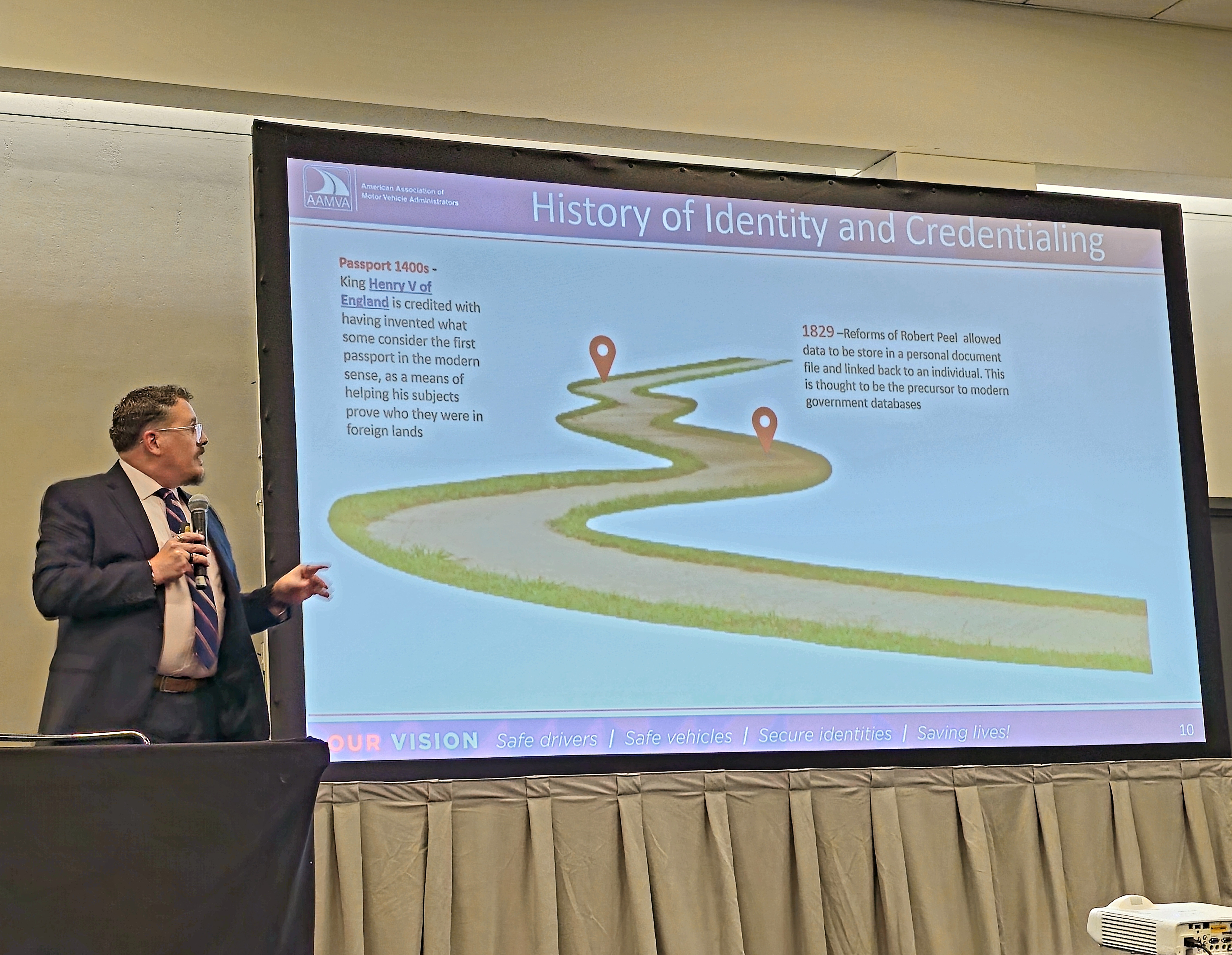 Timothy Roufa AAMVA Presents at IACP Technology Conference - American Association of ...